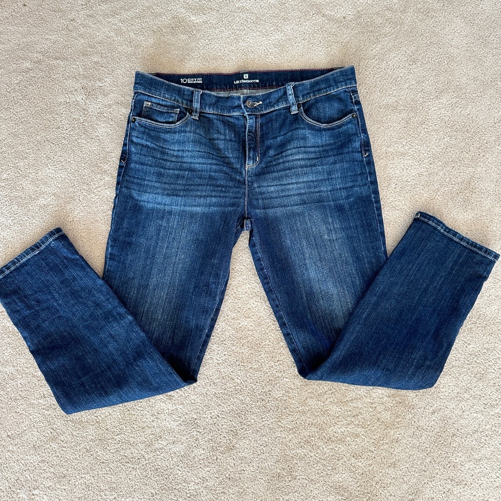 Liz Claiborne city fit skinny boyfriend jeans
